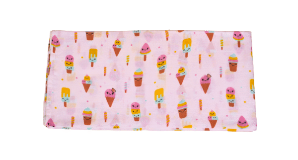 Muslin swaddles -  Ice cream 100cm X 100cm