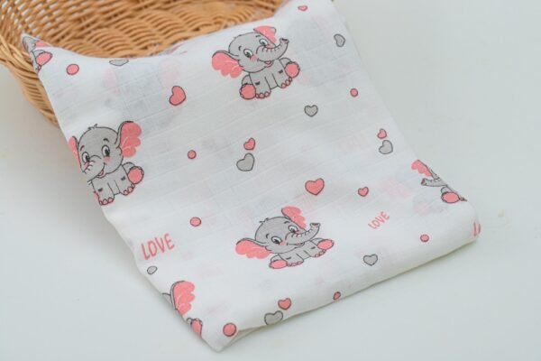 Top knot frock - Elephant - Image 2