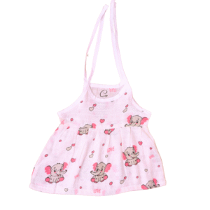 Top knot frock - Elephant