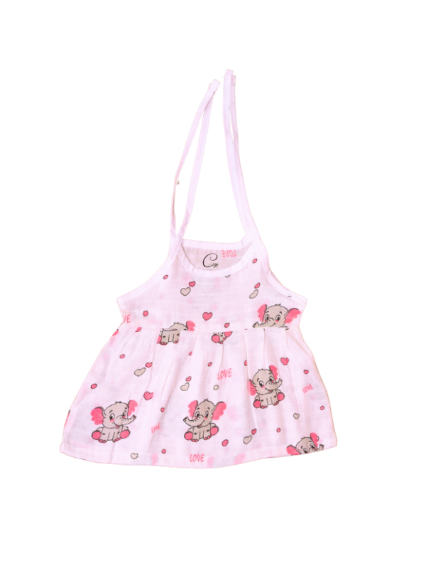 Top knot frock - Elephant