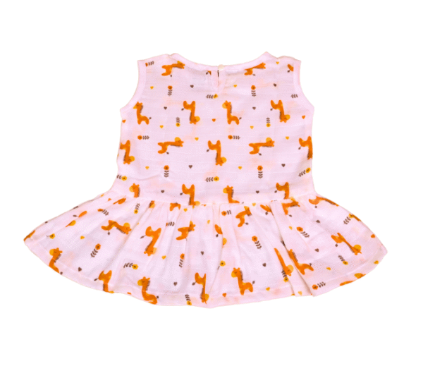 Button frock - Giraffe