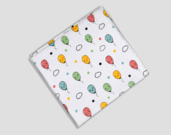 Hooded muslin towel - Balloon