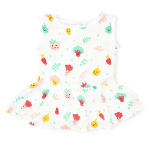 Button frock - Vegetable